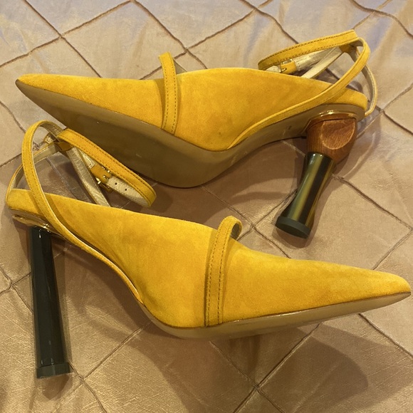 Jacquemus fabulous pumps, light mustard, size 37 - Picture 4 of 13